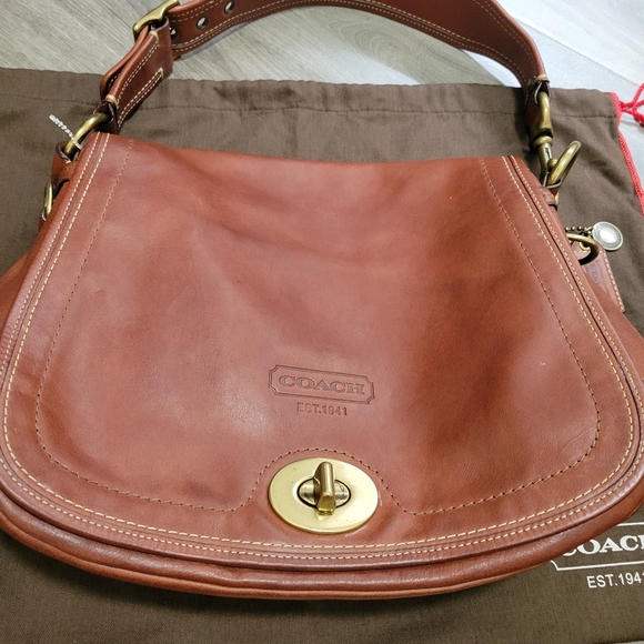 Coach Brown Leather Legacy Bag - Picture 2 of 13